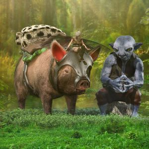 The trio meet in the Marshes The trio meet in the Marshes